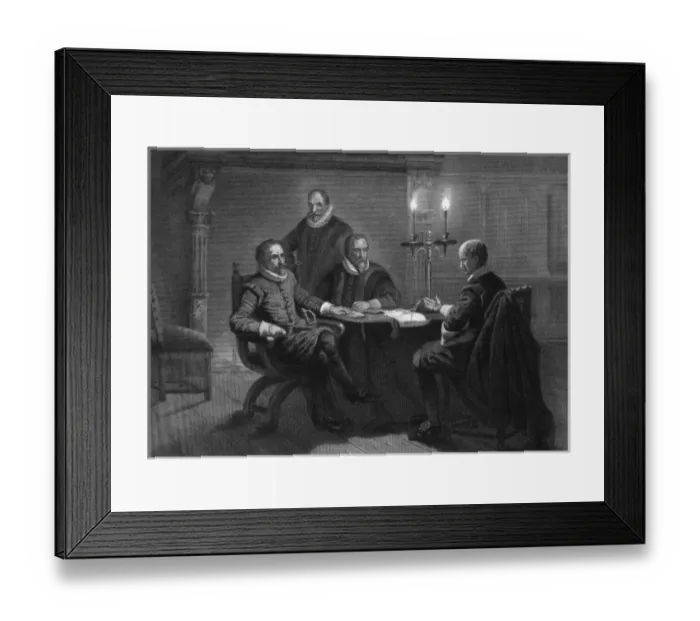 Framed Print : Truce Negotiations Framed Print : Truce Negotiations