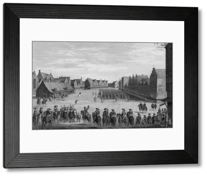 Framed Print : Waardgelders Parade Framed Print : Waardgelders Parade