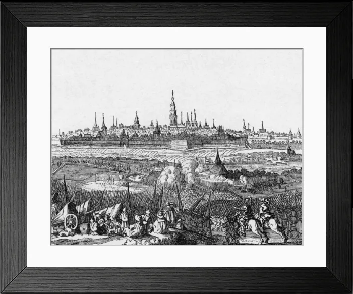 Framed Print : Siege of Mstricht Framed Print : Siege of Mstricht