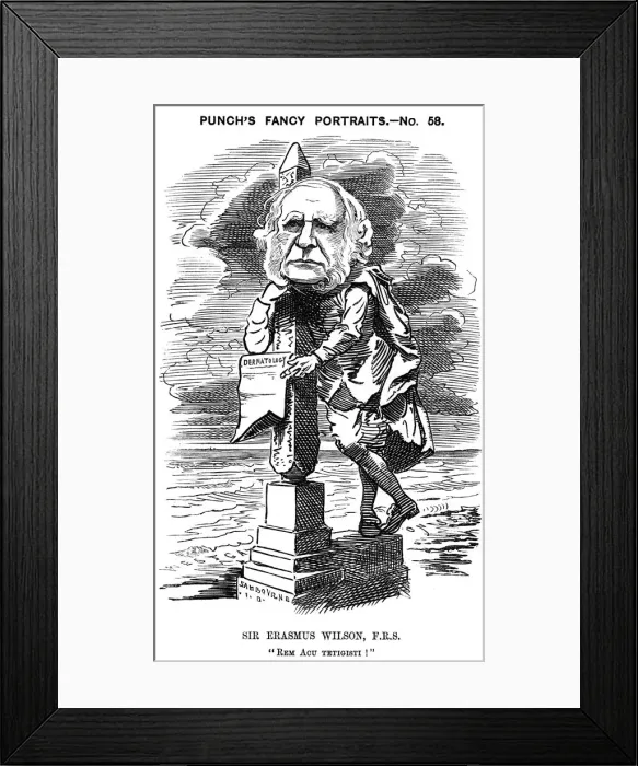 Framed Print : Erasmus Wilson Framed Print : Erasmus Wilson