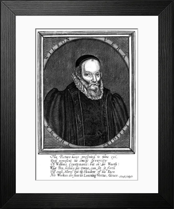 Framed Print : Thomas Wilson, Churchman Framed Print : Thomas Wilson, Churchman