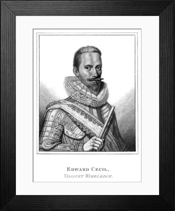 Framed Print : Edward Vct Wimbledon Framed Print : Edward Vct Wimbledon