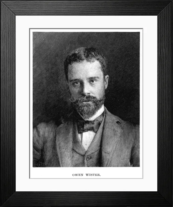 Framed Print : Owen Wister Framed Print : Owen Wister