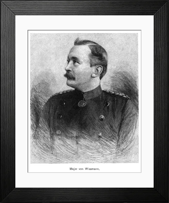 Framed Print : Hermann Von Wissmann Framed Print : Hermann Von Wissmann