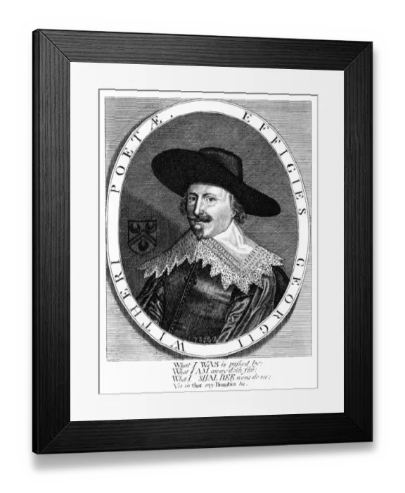 Framed Print : George Wither - 2 Framed Print : George Wither - 2
