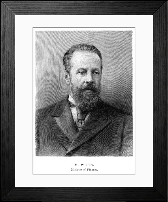 Framed Print : Sergius Witte - 2 Framed Print : Sergius Witte - 2