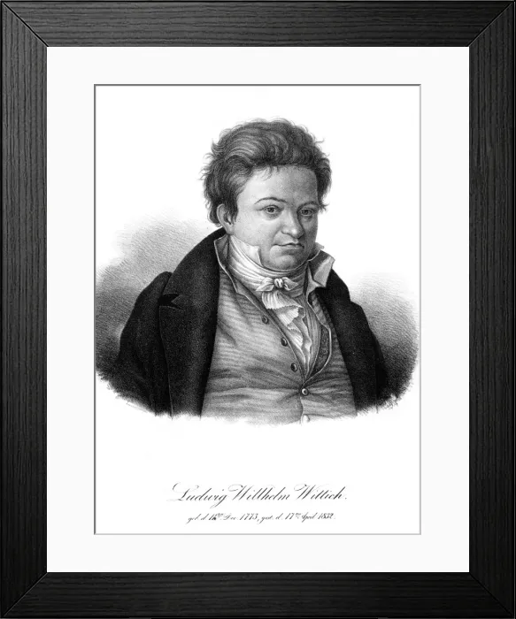 Framed Print : Ludwig Wittich Framed Print : Ludwig Wittich