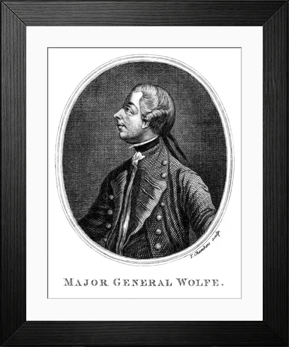 Framed Print : James Wolfe Profile Framed Print : James Wolfe Profile