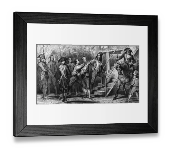 Framed Print : Danton Etc Guillotined Framed Print : Danton Etc Guillotined