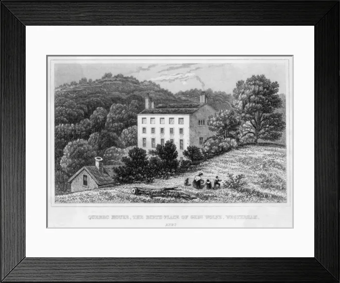 Framed Print : Wolfes home Westerham Framed Print : Wolfes home Westerham