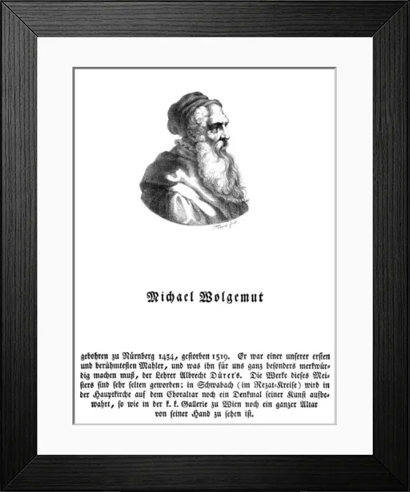 Framed Print : Michael Wolgemuth - 2 Framed Print : Michael Wolgemuth - 2
