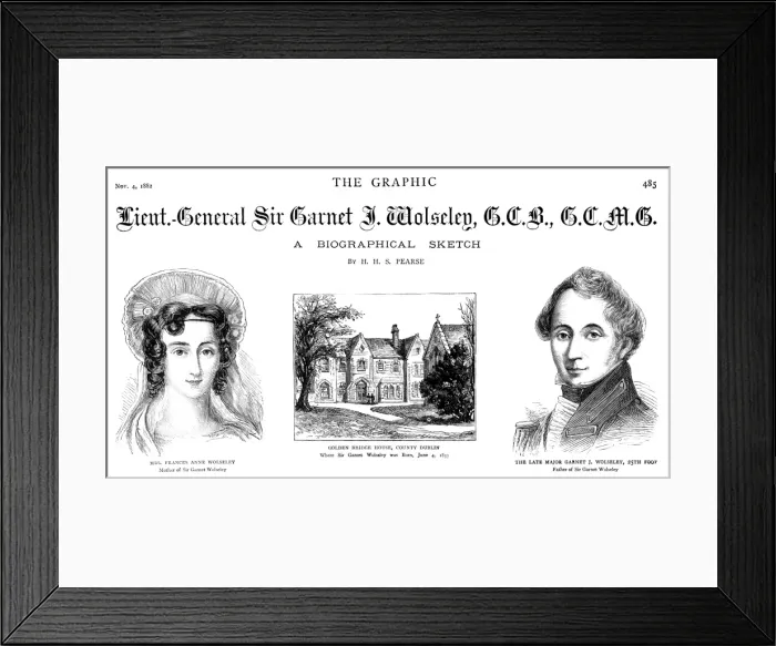 Framed Print : Wolseley Parents Framed Print : Wolseley Parents
