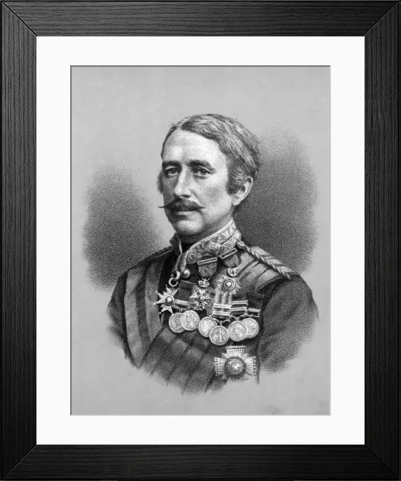 Framed Print : WOLSELEY. GARNET JOSEPH, first viscount WOLSELEY military commander Date: 1833 - 1913 Framed Print : WOLSELEY. GARNET JOSEPH, first viscount WOLSELEY military commander Date: 1833 - 1913
