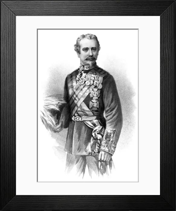 Framed Print : WOLSELEY. GARNET JOSEPH, first viscount WOLSELEY military commander Date: 1833 - 1913 Framed Print : WOLSELEY. GARNET JOSEPH, first viscount WOLSELEY military commander Date: 1833 - 1913
