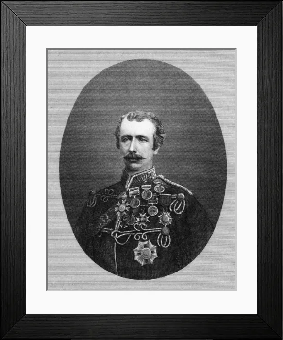Framed Print : WOLSELEY. GARNET JOSEPH, first viscount WOLSELEY military commander Date: 1833 - 1913 Framed Print : WOLSELEY. GARNET JOSEPH, first viscount WOLSELEY military commander Date: 1833 - 1913