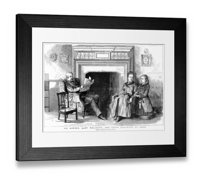 Framed Print : Wolseley En Famille Framed Print : Wolseley En Famille