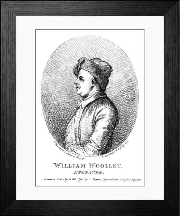 Framed Print : William Woollett - 1 Framed Print : William Woollett - 1