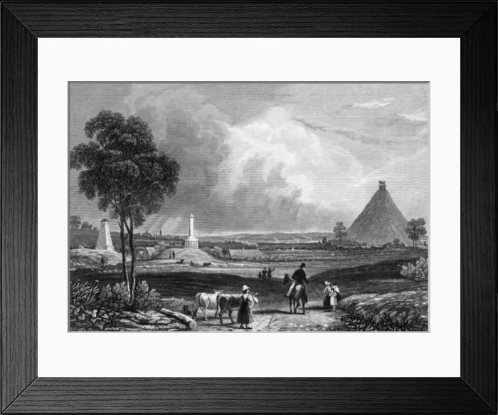 Framed Print : Waterloo Battlefield Framed Print : Waterloo Battlefield