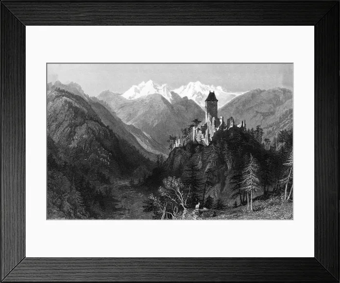 Framed Print : Austria Eschenlohe Framed Print : Austria Eschenlohe