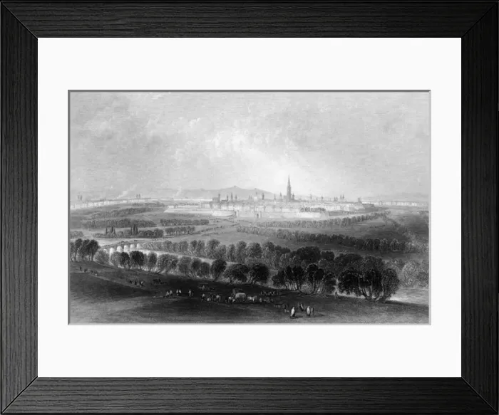 Framed Print : Vienna Distant View Framed Print : Vienna Distant View