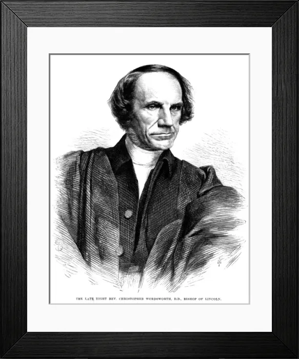Framed Print : Christopher Wordsworth Framed Print : Christopher Wordsworth