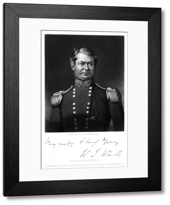 Framed Print : William Jenkins Worth 2 Framed Print : William Jenkins Worth 2