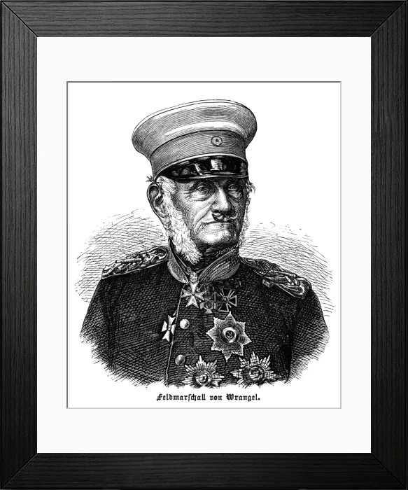 Framed Print : Friedrich Graf Wrangel 1 Framed Print : Friedrich Graf Wrangel 1