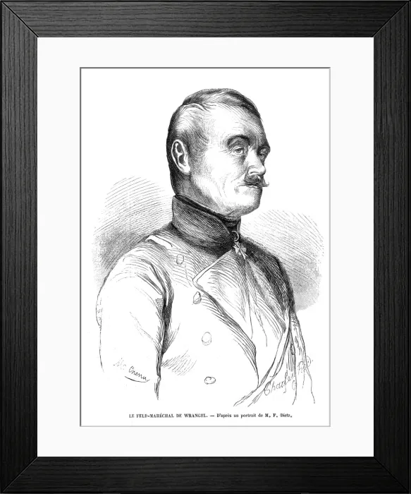 Framed Print : Friedrich Graf Wrangel 4 Framed Print : Friedrich Graf Wrangel 4