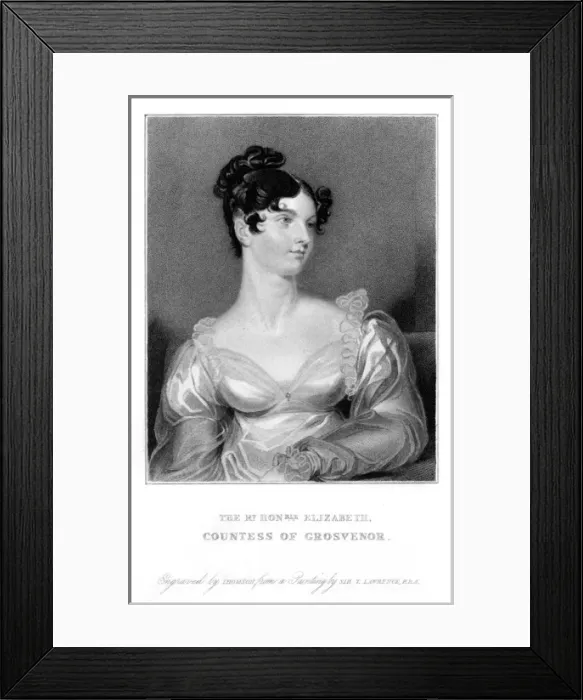 Framed Print : Eliza. Mss. Westminster Framed Print : Eliza. Mss. Westminster