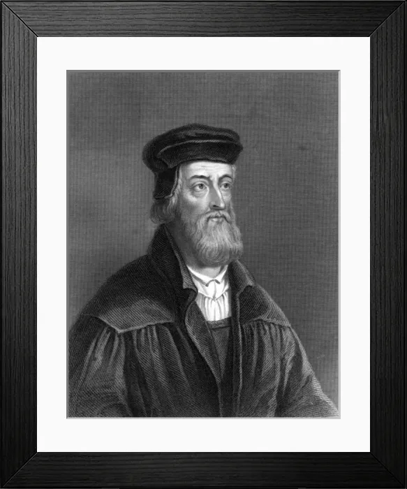 Framed Print : John Wyclif Framed Print : John Wyclif