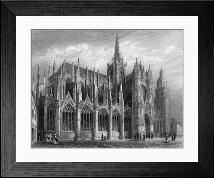 Framed Print : France Evreux Framed Print : France Evreux