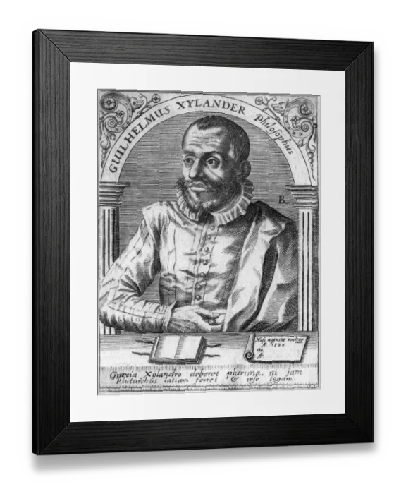 Framed Print : Wilhelm Xylander Framed Print : Wilhelm Xylander