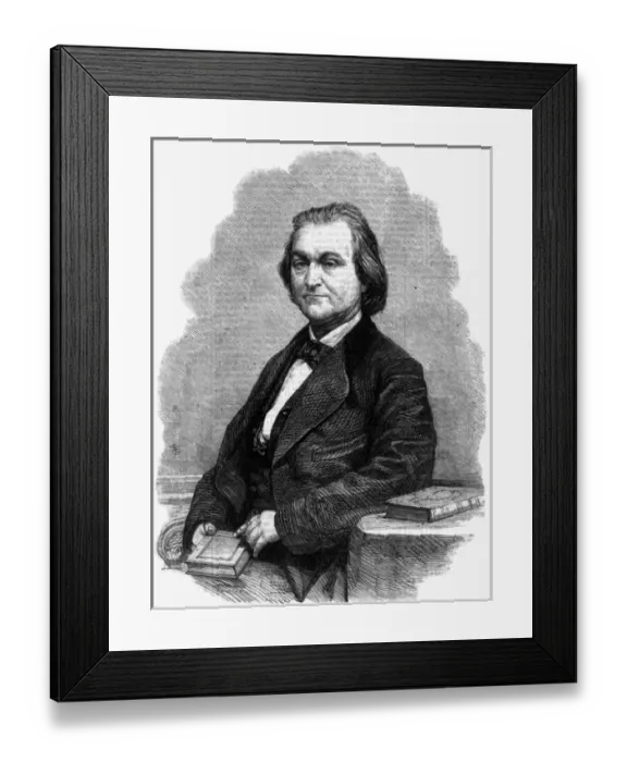 Framed Print : William Lowndes Yancey Framed Print : William Lowndes Yancey