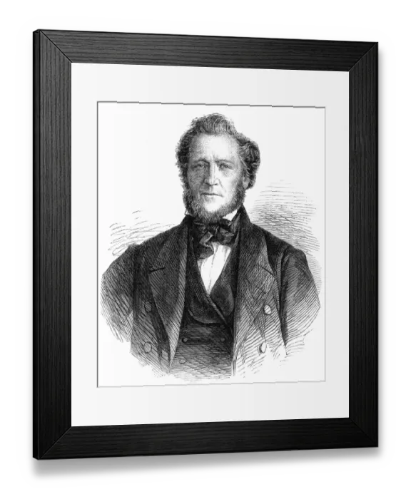 Framed Print : Brigham Young Framed Print : Brigham Young