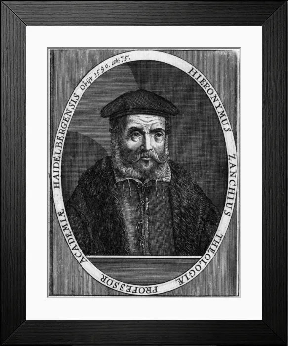 Framed Print : Hieronymus Zanchi - 1 Framed Print : Hieronymus Zanchi - 1