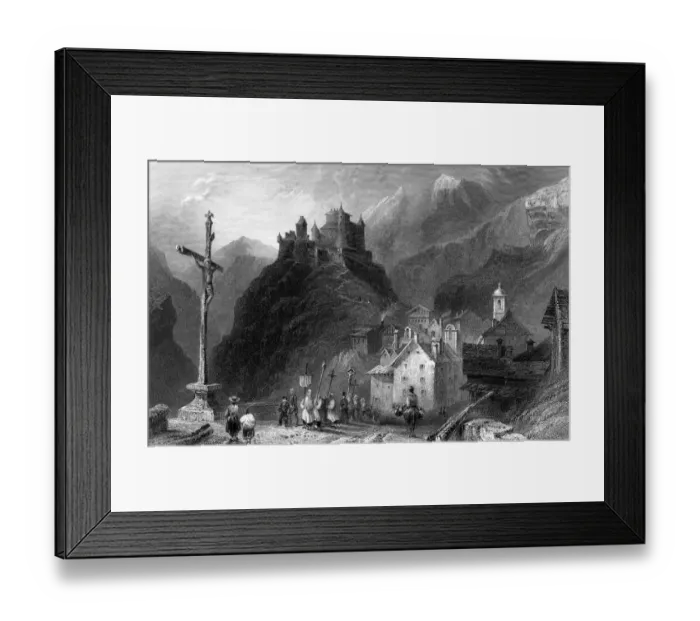 Framed Print : France Queyraz Framed Print : France Queyraz