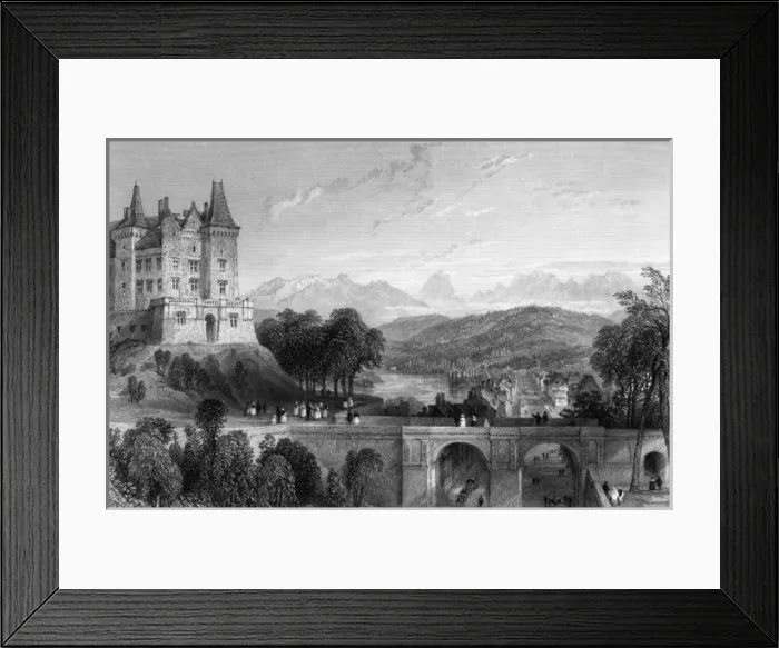 Framed Print : FRANCE PAU Framed Print : FRANCE PAU