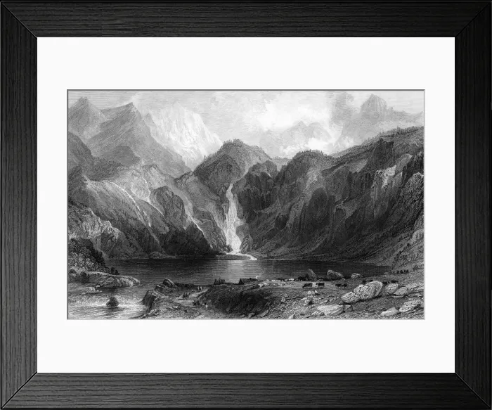 Framed Print : FRANCE OO. The lac d Oo is one of the more picturesque sites in the Hautes Pyrenees Framed Print : FRANCE OO. The lac d Oo is one of the more picturesque sites in the Hautes Pyrenees