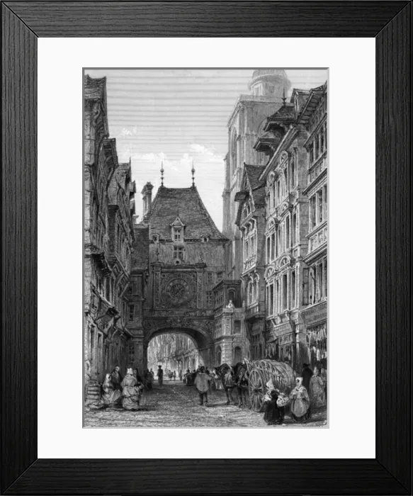 Framed Print : France Rouen Framed Print : France Rouen
