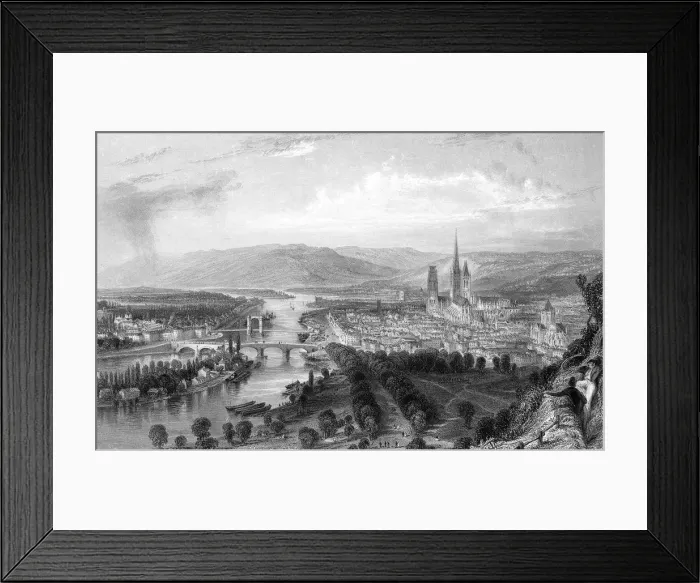 Framed Print : France Rouen Framed Print : France Rouen