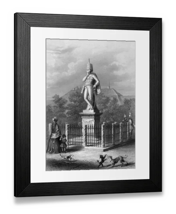 Framed Print : Ziethen Statue Framed Print : Ziethen Statue