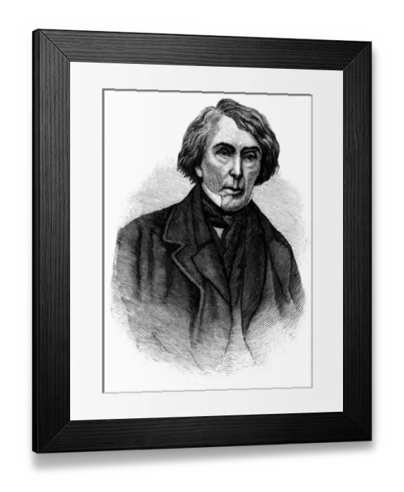 Framed Print : Roger Taney - 2 Framed Print : Roger Taney - 2