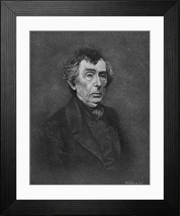 Framed Print : Roger Taney - 1 Framed Print : Roger Taney - 1