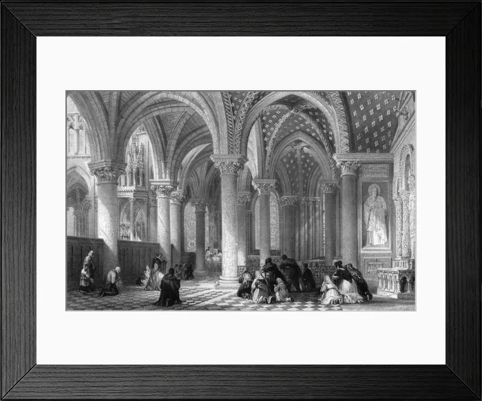 Framed Print : Paris Saint Denis Framed Print : Paris Saint Denis