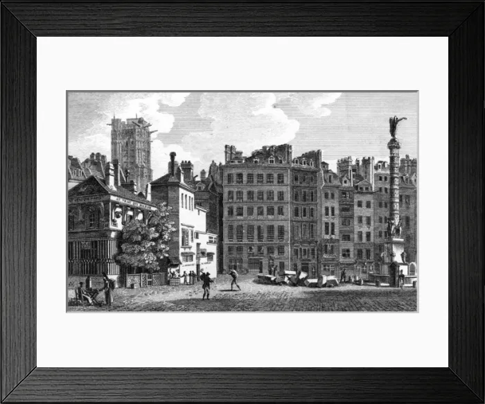 Framed Print : Paris Chatelet Framed Print : Paris Chatelet