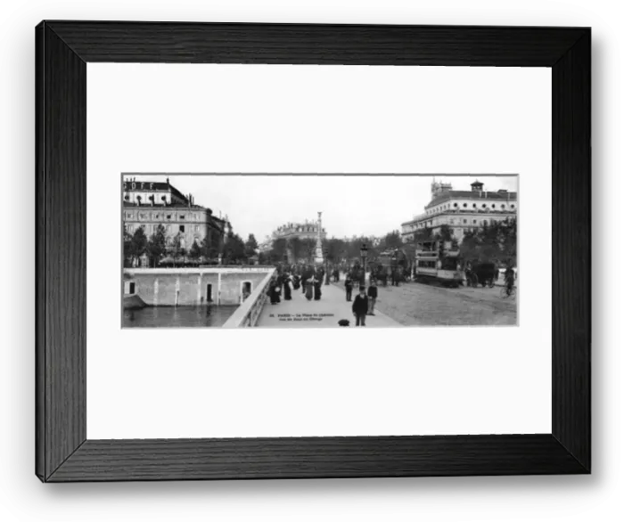 Framed Print : Paris Chatelet C20 Framed Print : Paris Chatelet C20
