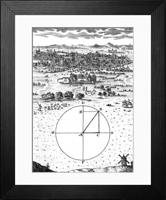Framed Print : Paris Circa 1700 Framed Print : Paris Circa 1700