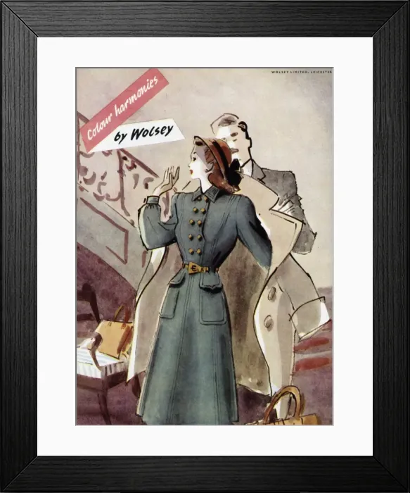 Framed Print : Colour harmonies by Wolsey Framed Print : Colour harmonies by Wolsey