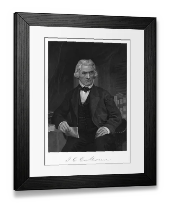 Framed Print : John Caldwell Calhoun Framed Print : John Caldwell Calhoun