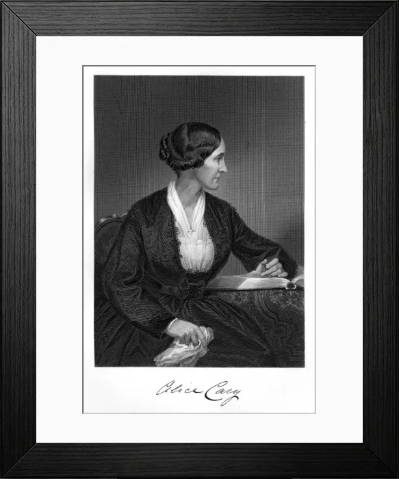 Framed Print : ALICE CARY Framed Print : ALICE CARY